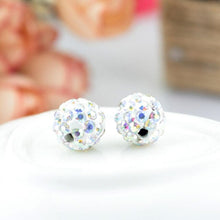 Load image into Gallery viewer, Disco Ball Clay Earrings, Multiple Colors
