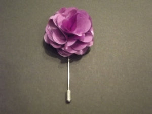 Purple Flower Lapel Pin