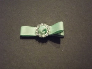 Mint Green Small Hair Bow