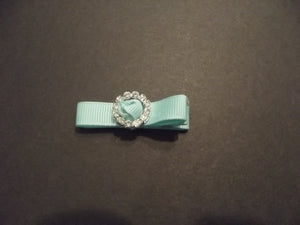 Sky Blue Small Hair Bow