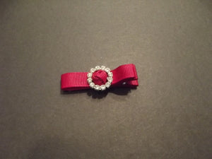 Ruby Small Hair Bow
