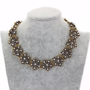 Flower Necklace, 2 Colors