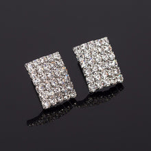 Load image into Gallery viewer, What&#39;s Your Angle, Rectangle Earrings
