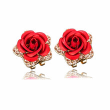 Load image into Gallery viewer, Stars &amp; Roses Earrings
