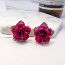 Load image into Gallery viewer, Stars &amp; Roses Earrings

