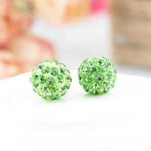 Disco Ball Clay Earrings, Multiple Colors