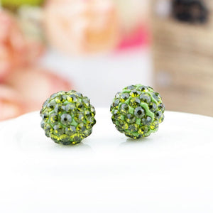 Disco Ball Clay Earrings, Multiple Colors