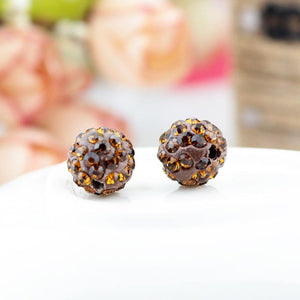 Disco Ball Clay Earrings, Multiple Colors