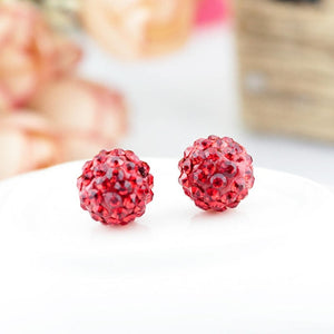 Disco Ball Clay Earrings, Multiple Colors