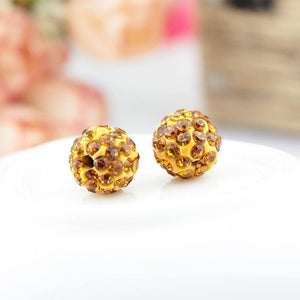Disco Ball Clay Earrings, Multiple Colors