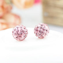 Load image into Gallery viewer, Disco Ball Clay Earrings, Multiple Colors
