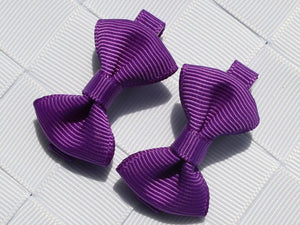 Small Ribbon Bun Bow