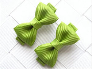 Small Ribbon Bun Bow