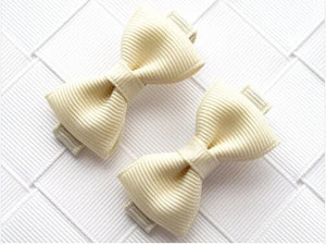 Small Ribbon Bun Bow