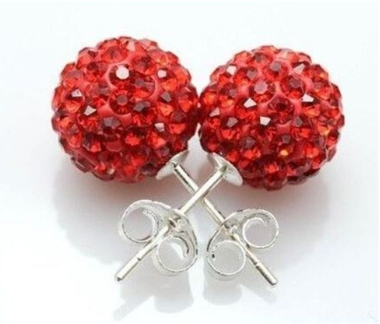 Disco Ball Clay Earrings, Multiple Colors